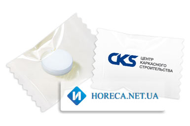 Конфета Аскорбинка с логотипом для компании CKS