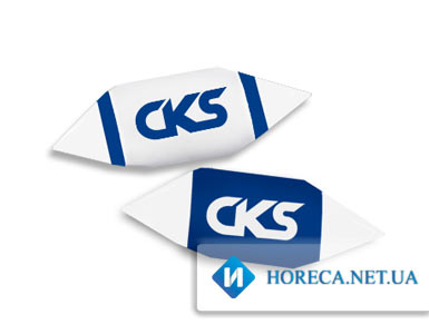 Конфеты леденцы рекламные с логотипом для компании CKS