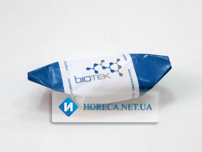 Конфеты леденцы рекламные с логотипом для медицинской лаборатории Biotek