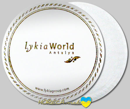 Изготовление салфеток с логотипом отеля Lykia World Antalya