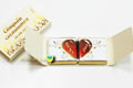 Шоколадный набор свадебный визитка на 2 мини-шоколадки, город Днепропетровск