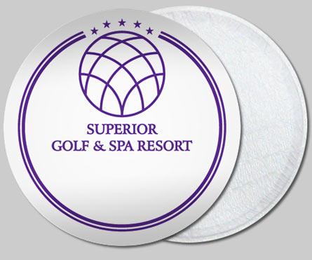 Подстаканники под чашки с логотипом отеля Golf SPA Resort, город Харьков
