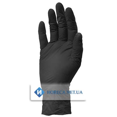 Перчатки смотровые нитриловые SafeTouch Advanced Black